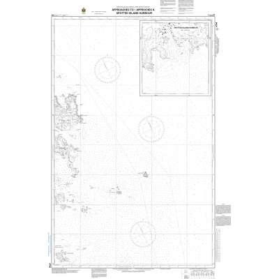 Atlantic Region Charts :CHS Chart 4744: Approaches to/approches à Spotted Island Harbour
