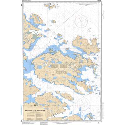 CHS Chart 4745: White Point to/à Sandy Island