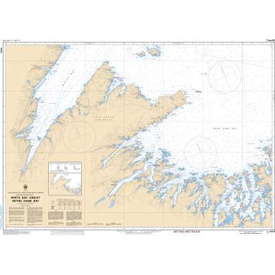 Atlantic Region Charts :CHS Chart 4821: White Bay and/et Notre Dame Bay