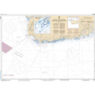 CHS Chart 4823: Cape Ray to/à Garia Bay