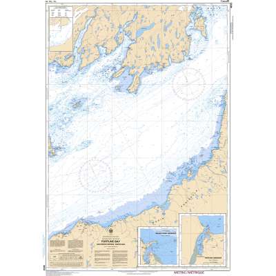 CHS Chart 4832: Fortune Bay: Southern Portion / Partie Sud