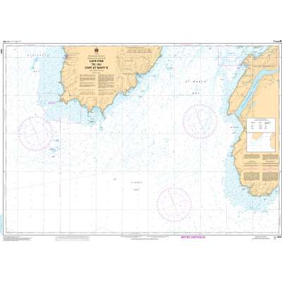 CHS Chart 4842: Cape Pine to/au Cape St. Mary's