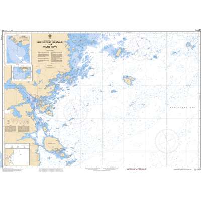 CHS Chart 4858: Greenspond Harbour to/à Pound Cove