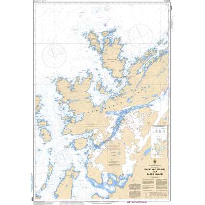 CHS Chart 4863: Bacalhao Island to/à Black Island