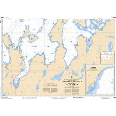 CHS Chart 4865: Approaches to/Approches à Lewisporte and/et Loon Bay