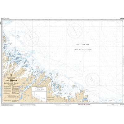 Atlantic Region Charts :CHS Chart 5023: Cape Harrison to/à Nunaksaluk Island