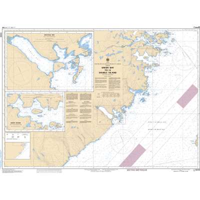 CHS Chart 5030: Green Bay to/à Double Island