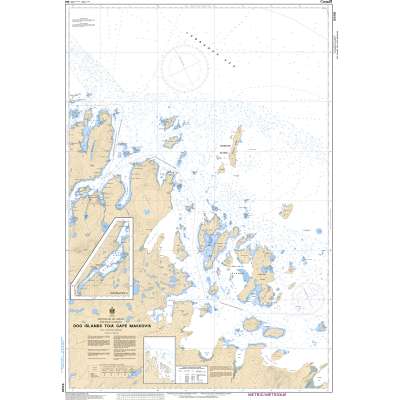 CHS Chart 5045: Dog Islands to/à Cape Makkovik