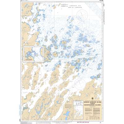 CHS Chart 5047: Winsor Harbour Island to/aux Kikkertaksoak Islands