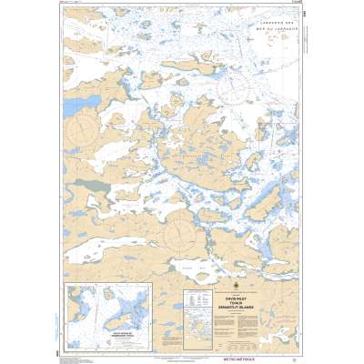 CHS Chart 5049: Davis Inlet to/aux Seniarlit Islands