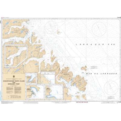 Atlantic Region Charts :CHS Chart 5056: Khikkertarsoak North Island to/à Morhardt Point