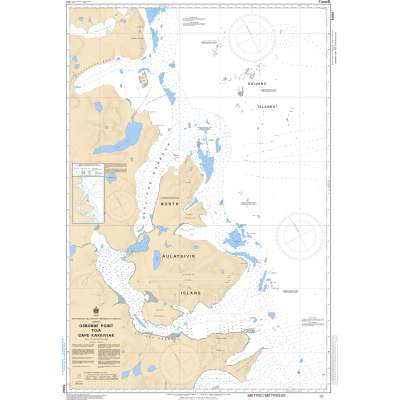 Atlantic Region Charts :CHS Chart 5062: Osborne Point to/à Cape Kakkiviak