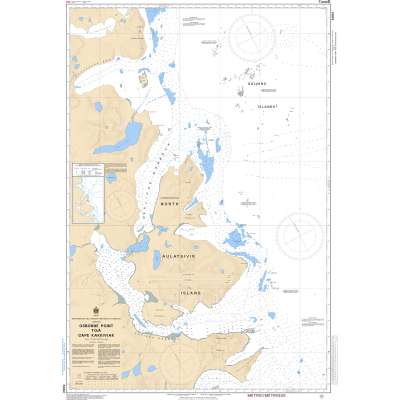 CHS Chart 5062: Osborne Point to/à Cape Kakkiviak