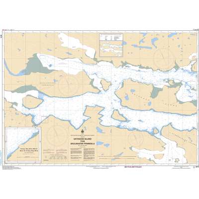 CHS Chart 5070: Satosoak Island to/à Akuliakatak Peninsula