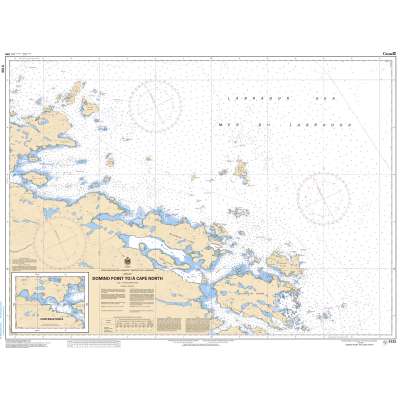 Atlantic Region Charts :CHS Chart 5133: Domino Point to/à Cape North
