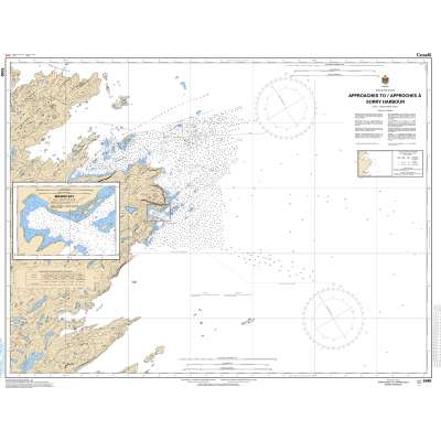 CHS Chart 5340: Approach to/ Approches à Sorry Harbor