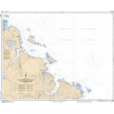 Central and Arctic Region Charts :CHS Chart 5365: Cape Prince of Wales to Davies Island