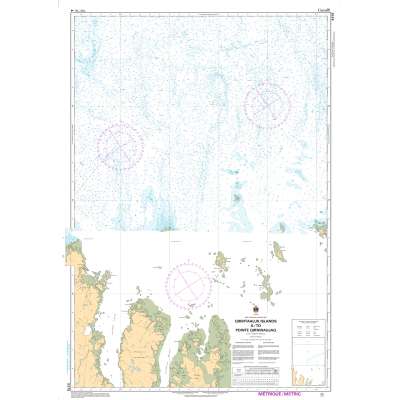 CHS Chart 5375: Qikirtaaluk Islands à/to Point Qirniraujaq