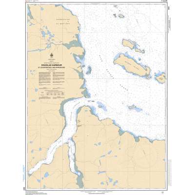 CHS Chart 5391: Douglas Harbour and Approaches