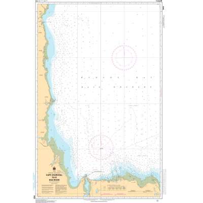 Central and Arctic Region Charts :CHS Chart 5400: Cape Churchill to/à Egg River