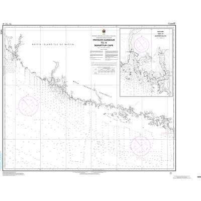 Central and Arctic Region Charts :CHS Chart 5403: Pritzler Harbour to/à Maniittur Cape