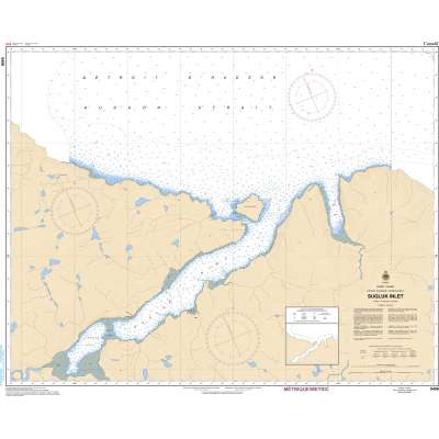Central and Arctic Region Charts :CHS Chart 5458: Sugluk Inlet