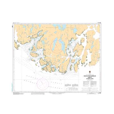 Central and Arctic Region Charts :CHS Chart 5459: Resolution Harbour and/et Acadia Cove