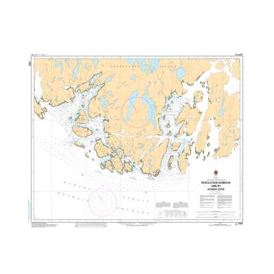 CHS Chart 5459: Resolution Harbour and/et Acadia Cove