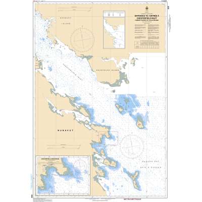 CHS Chart 5620: Entrance to/Entrée à Chesterfield Inlet (Fairway Island to/à Ellis Island)