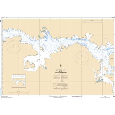 CHS Chart 5622: Centre Island to/à Farther Hope Point