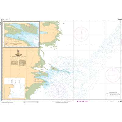 CHS Chart 5641: Arviat and Approaches / et Approches