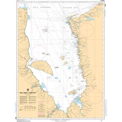 CHS Chart 5800: Baie James/James Bay