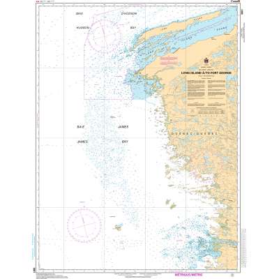 CHS Chart 5801: Long Island à/to Fort George