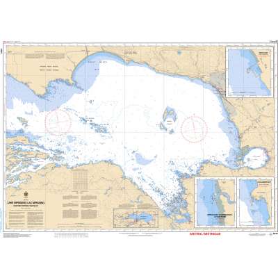 CHS Chart 6035: Lake Nipissing / Lac Nipissing(Eastern Portion / Partie est)