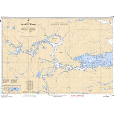 CHS Chart 6038: West Bay to/à West Arm