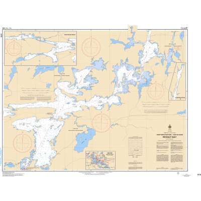 Central and Arctic Region Charts :CHS Chart 6110: Redgut Bay