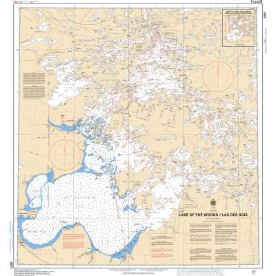 CHS Chart 6201: Lake of the Woods / Lac des Bois