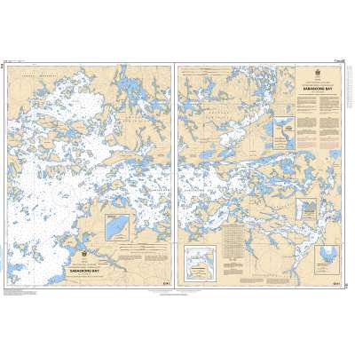 Central and Arctic Region Charts :CHS Chart 6214: Sabaskong Bay