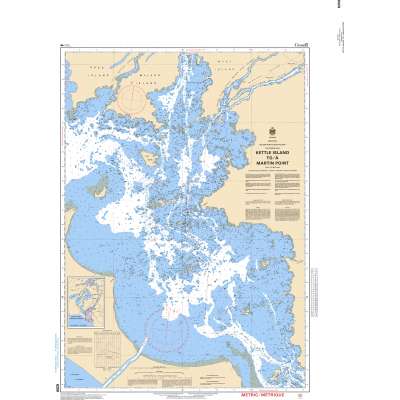 CHS Chart 6259: Kettle Island to/à Martin Point