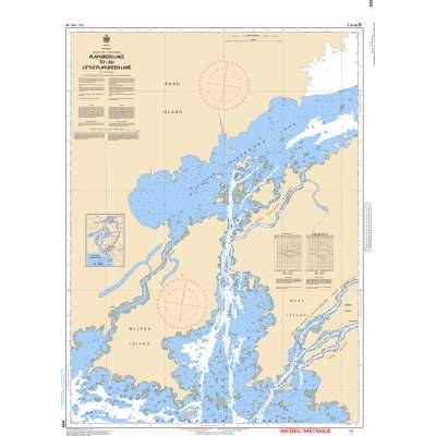 CHS Chart 6263: Playgreen Lake to/au Little Playgreen Lake