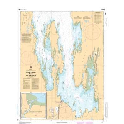 CHS Chart 6271: Winnipegosis to/à Red Deer Point