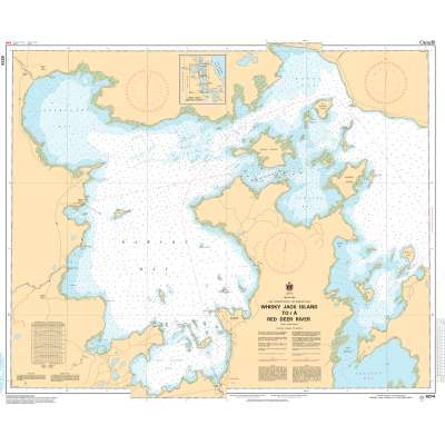 CHS Chart 6274: Whiskey Jack Island to/à Red Deer River