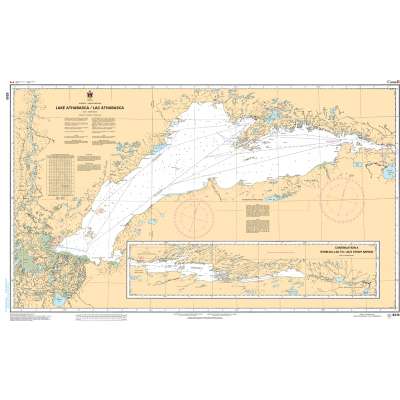 Central and Arctic Region Charts :CHS Chart 6310: Lake Athabasca / Lac Athabasca