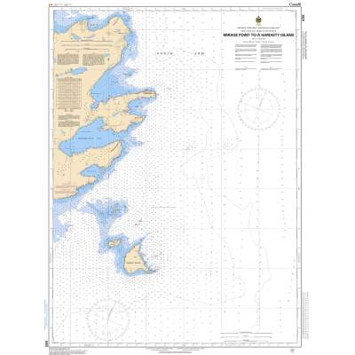 CHS Chart 6355: Mirage Point to/à Hardisty Island