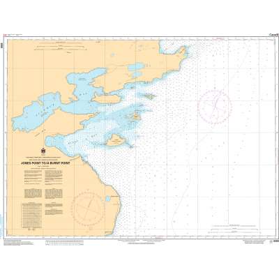 CHS Chart 6359: Jones Point to/à Burnt Point