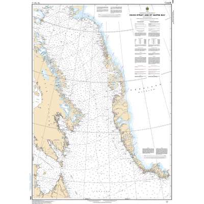 CHS Chart 7010: Davis Strait and/et Baffin Bay