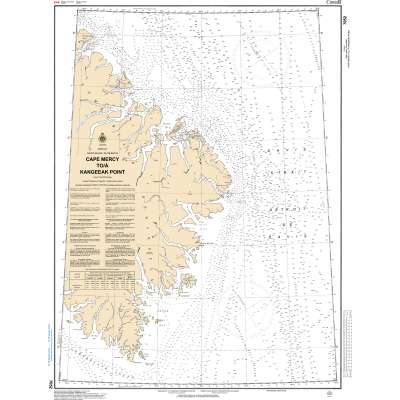 CHS Chart 7052: Cape Mercy to Kangeeak Point