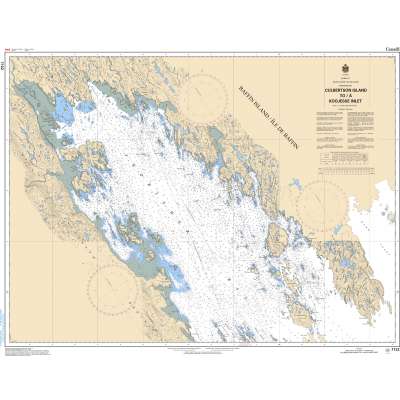 CHS Chart 7122: Culbertson Island to/à Koojesse Inlet