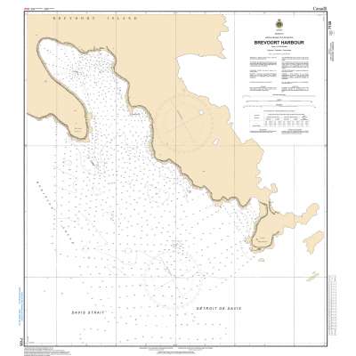Central and Arctic Region Charts :CHS Chart 7135: Brevoort Harbour