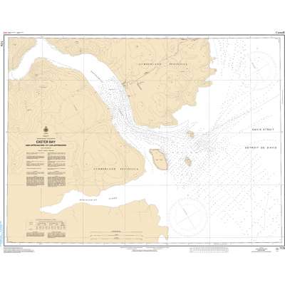 Central and Arctic Region Charts :CHS Chart 7170: Exeter Bay and Approaches/et les Approches